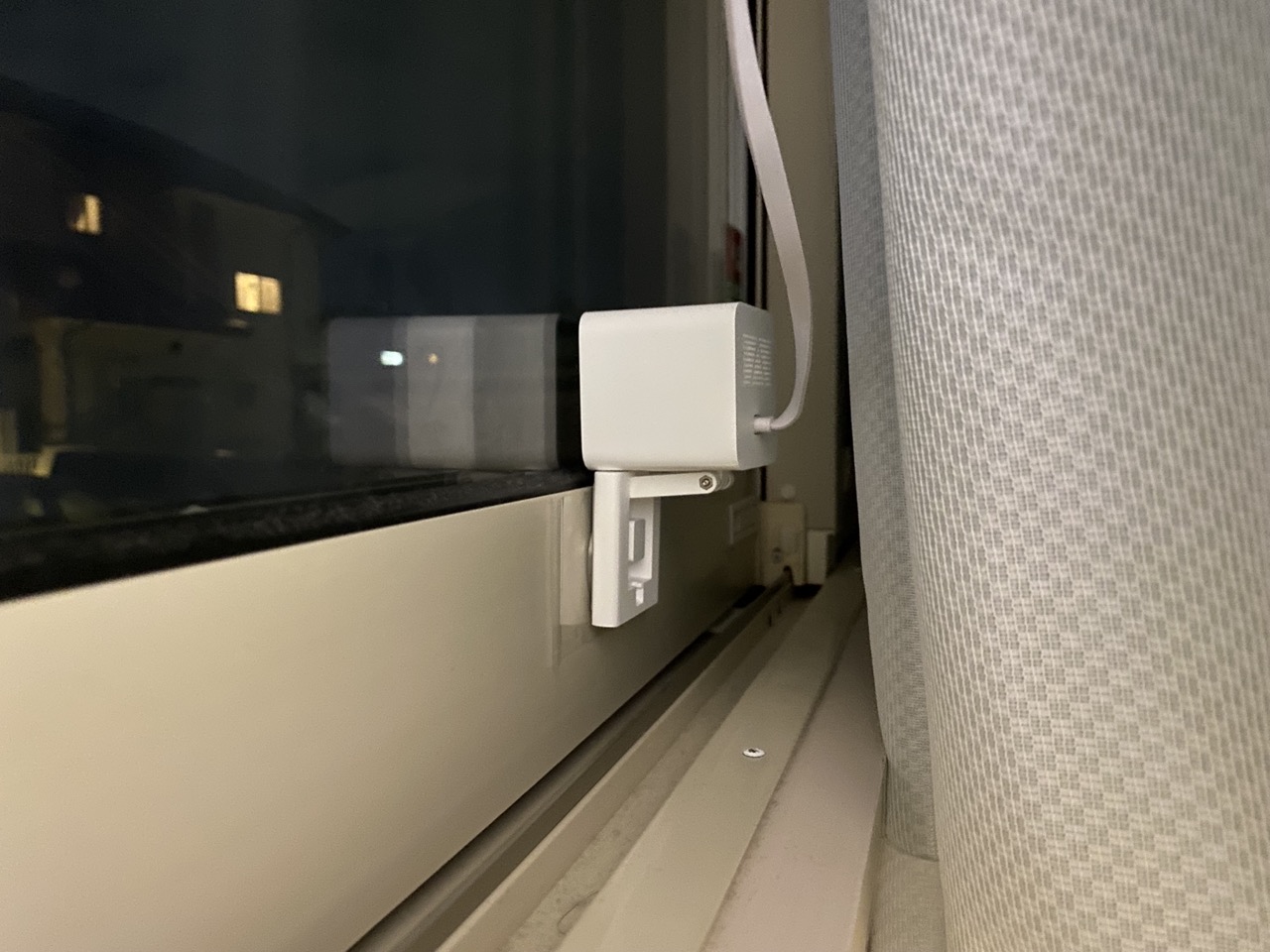 カメラ設置風景